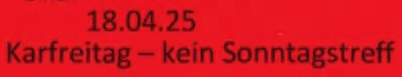 aktuell Sonntagstreff Oppelsbohm