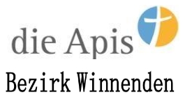 Plan der APis Bezirk Winnenden